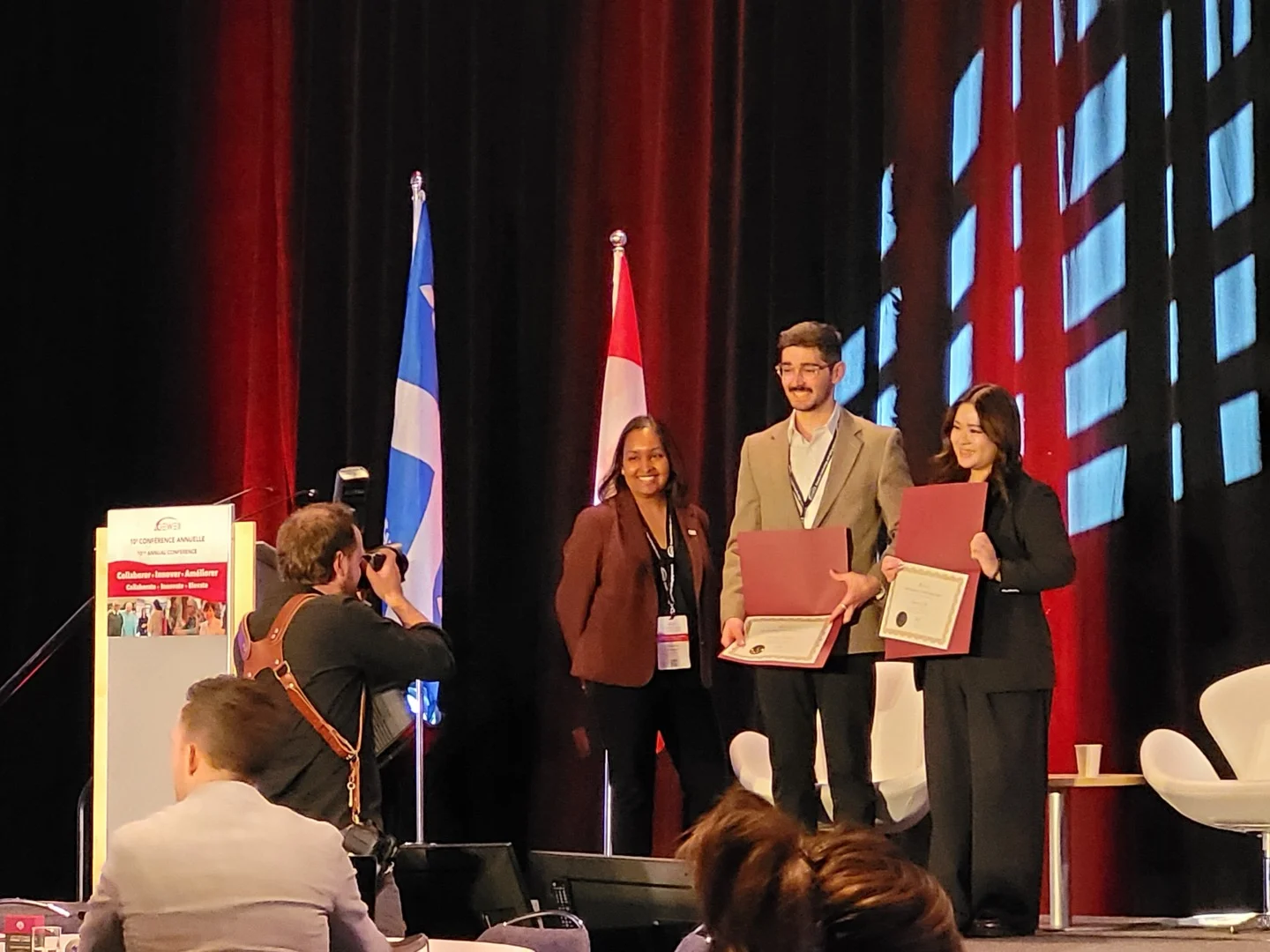 Maxime Bolduc reçoit le Prix Entrepreneur Émergent d'AGE-WELL