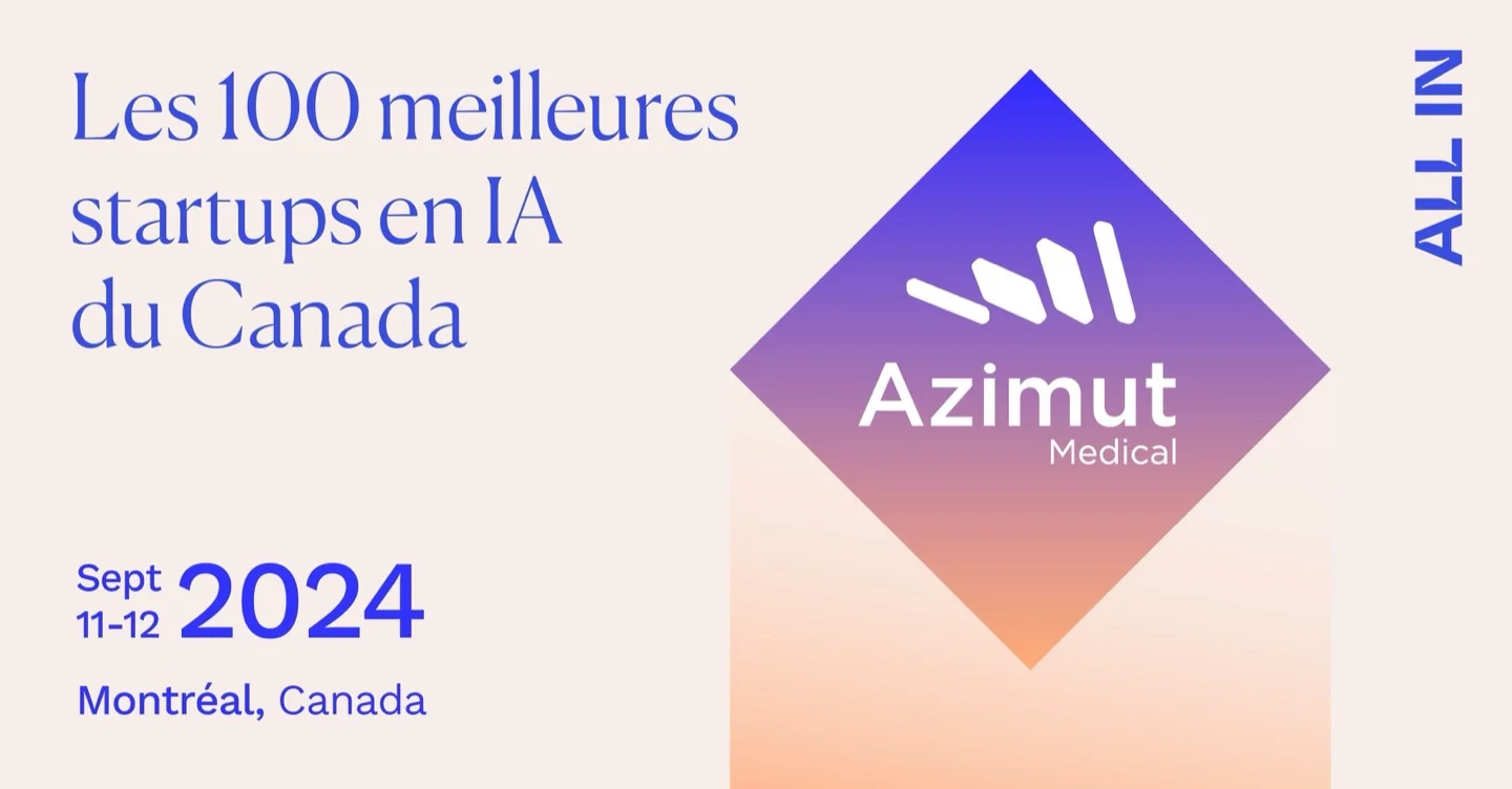 Azimut Médical dans le top 100 des startups en IA au Canada