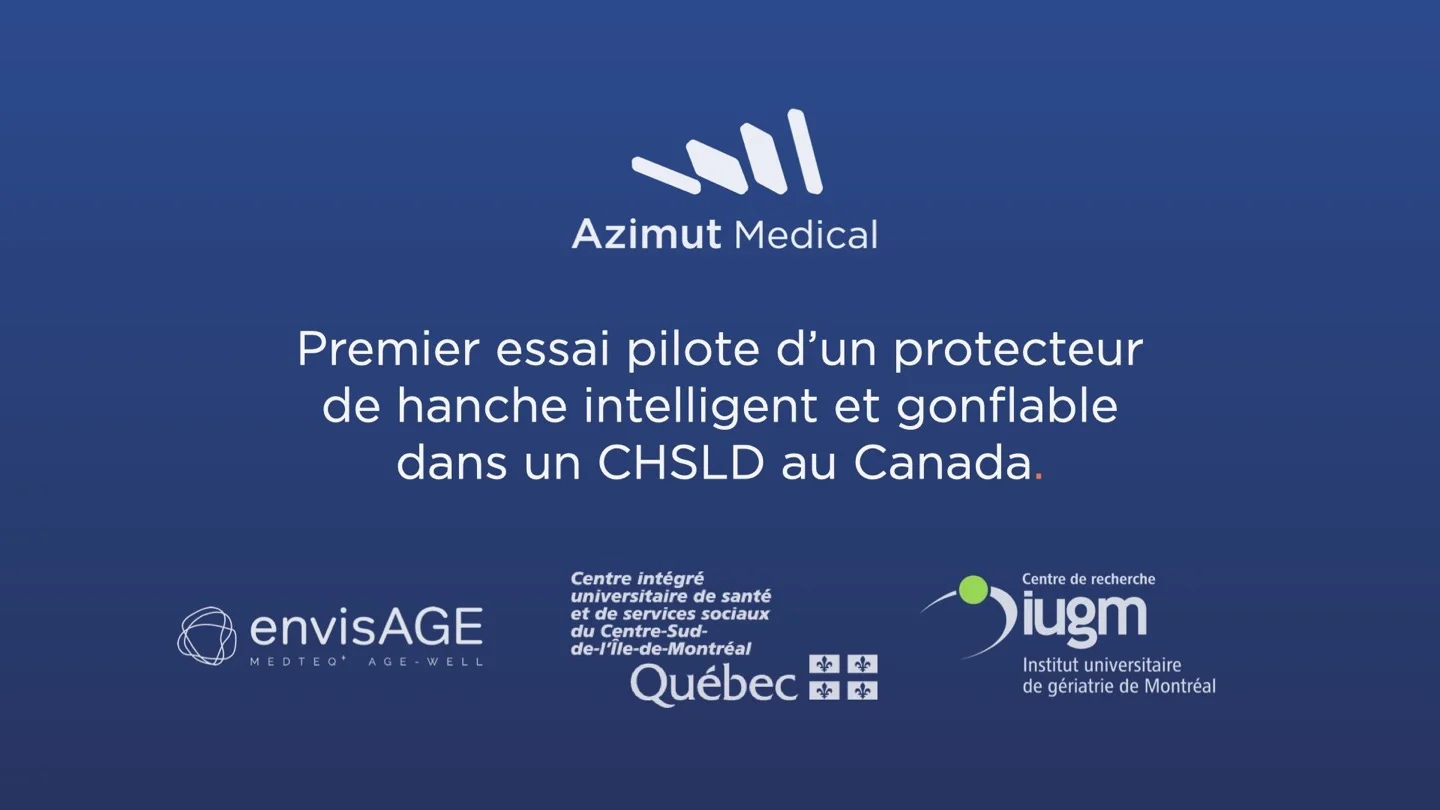 Azimut Médical annonce le financement du premier essai pilote en CHSLD au Canada