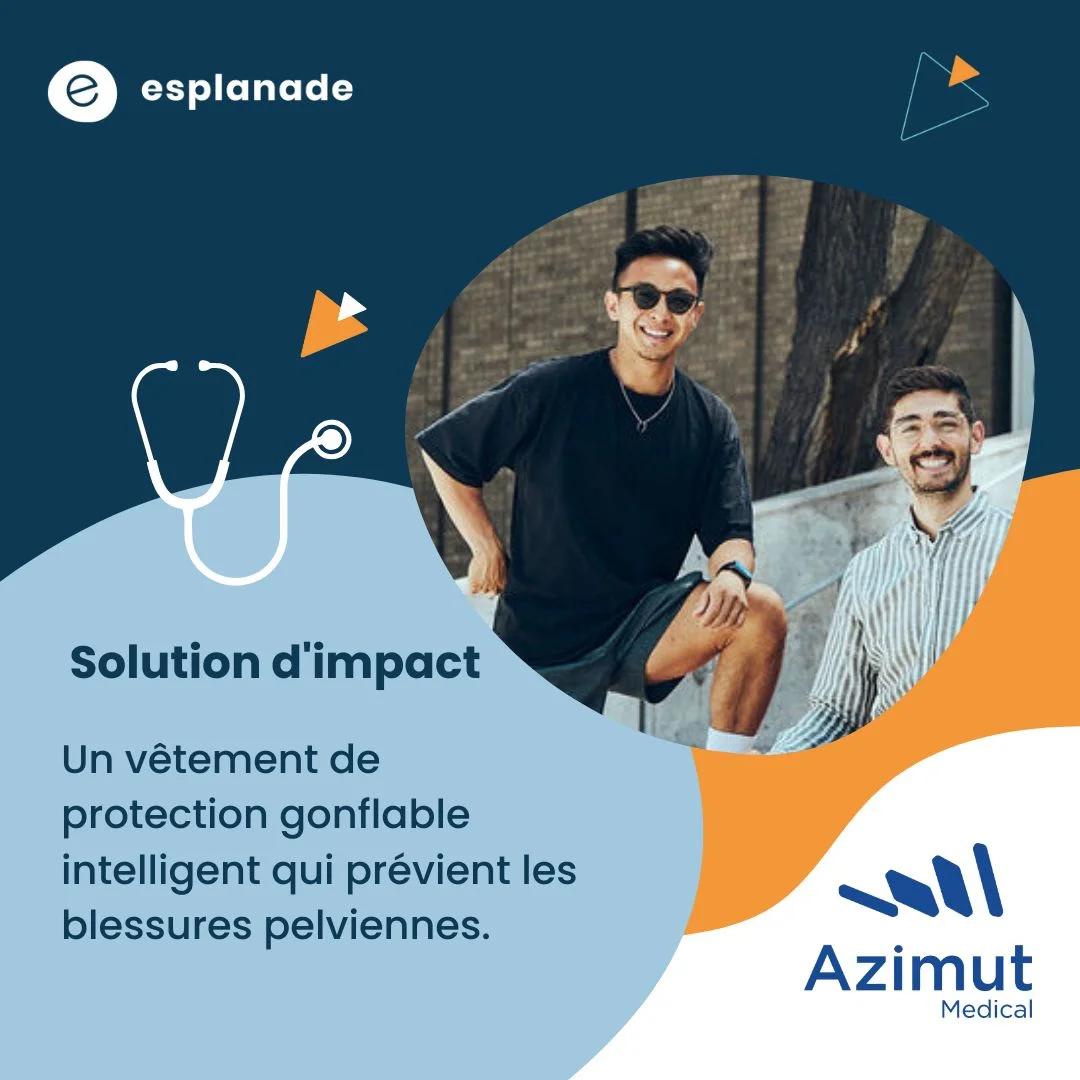 Azimut Médical fait partie de la nouvelle cohorte Accélération en santé d'Esplanade Québec