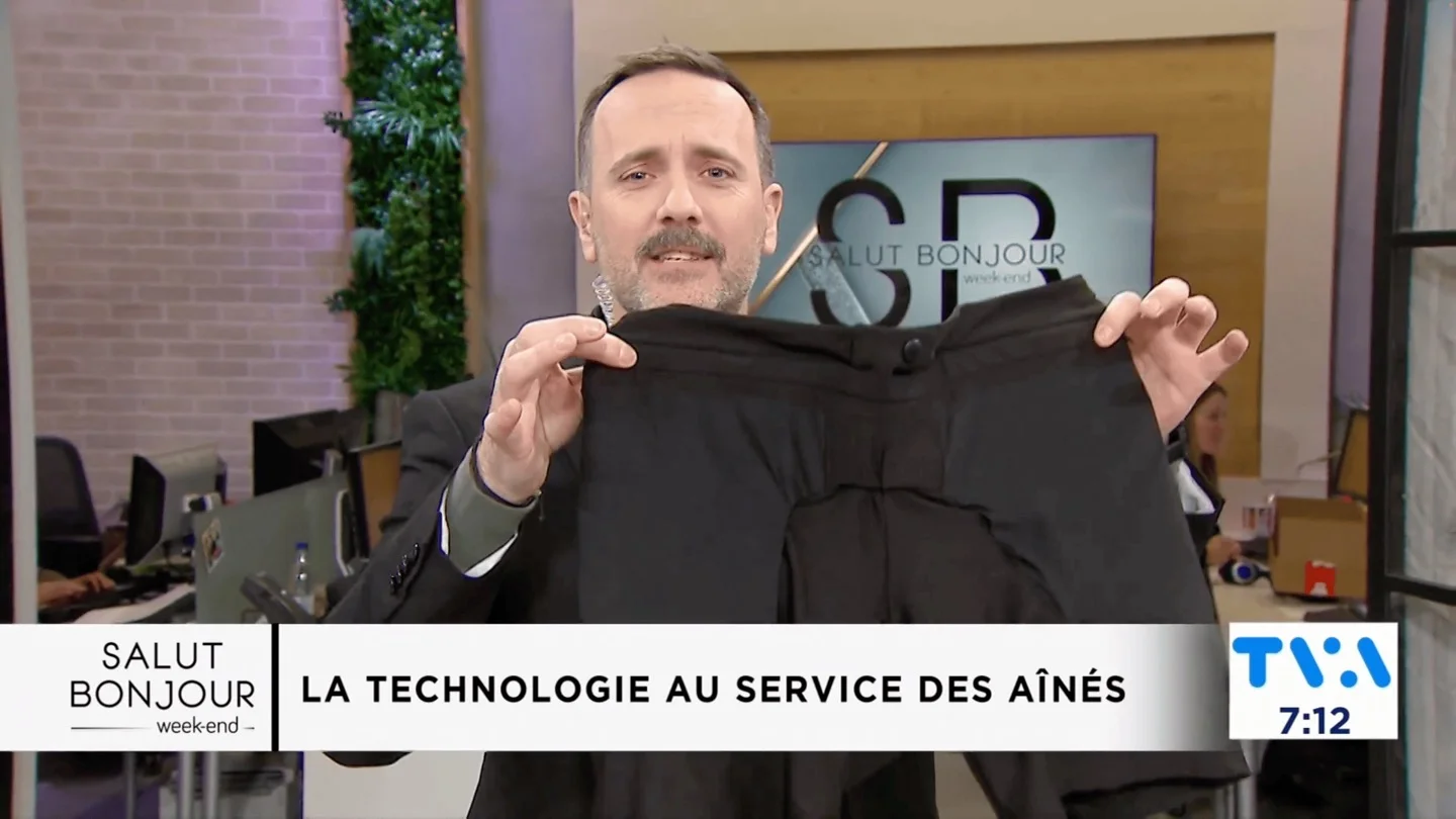 Apparition d'Air-Sequr à l'émission Salut-Bonjour du Groupe TVA